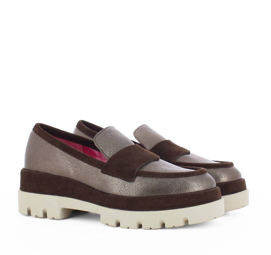 Le Babe MOCASSINI IN CUBA BRONZO Online