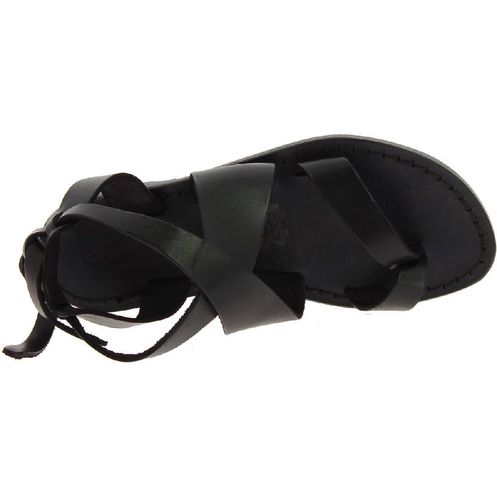Lartigiano Del Cuoio Sandali donna in pelle colore nero fatti a mano in Italia Online