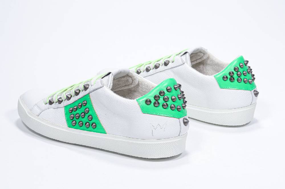 Leather Crown STUDLIGHT | Verde neon - BASSE - Donna 2025