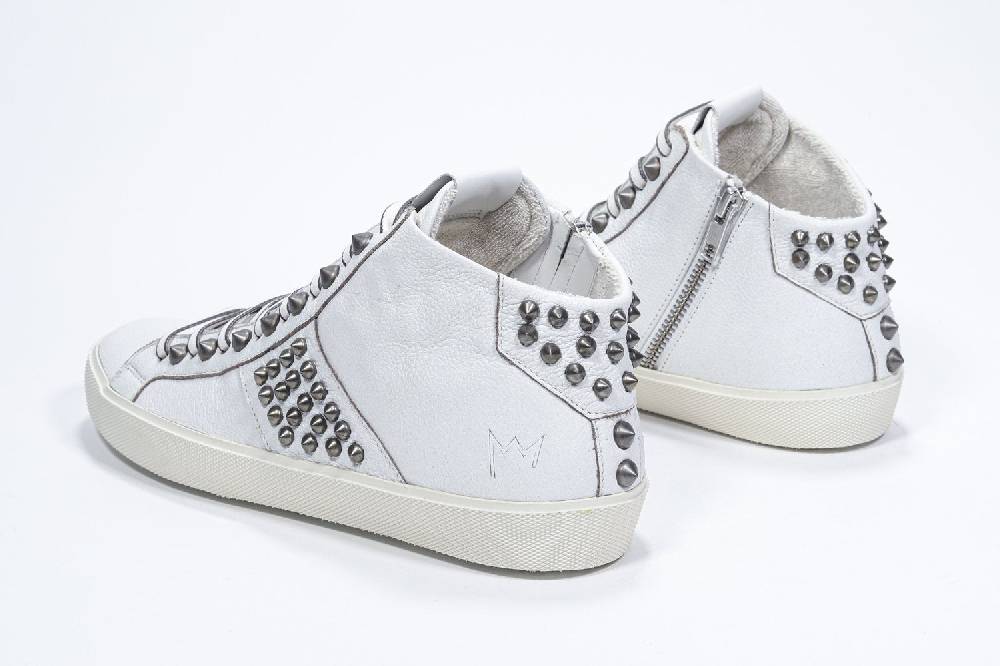 Leather Crown STUDBORN | Vintage Bianche - Alte - Donna Offerta