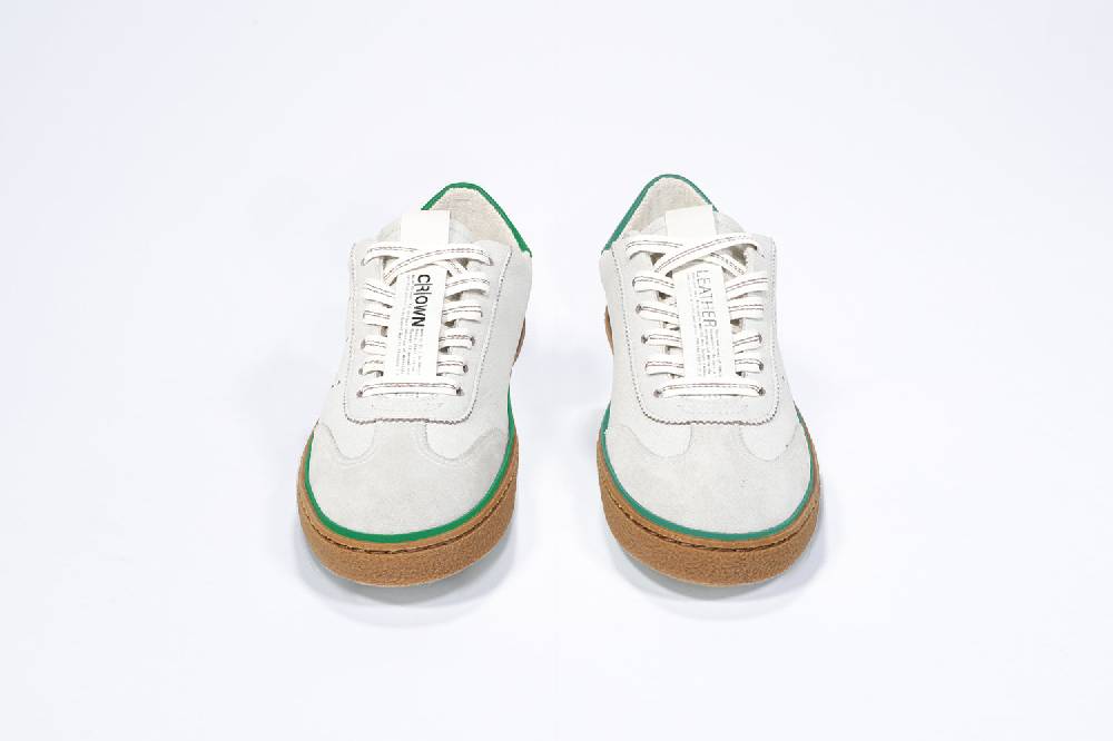 Leather Crown MODEL T | Retro Green - BASSE - Uomo Saldi Di Fabbrica