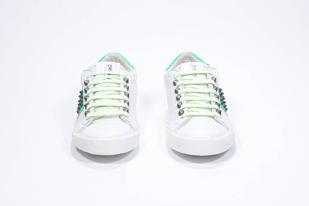 Leather Crown STUDLIGHT | Verde neon - BASSE - Uomo Presa