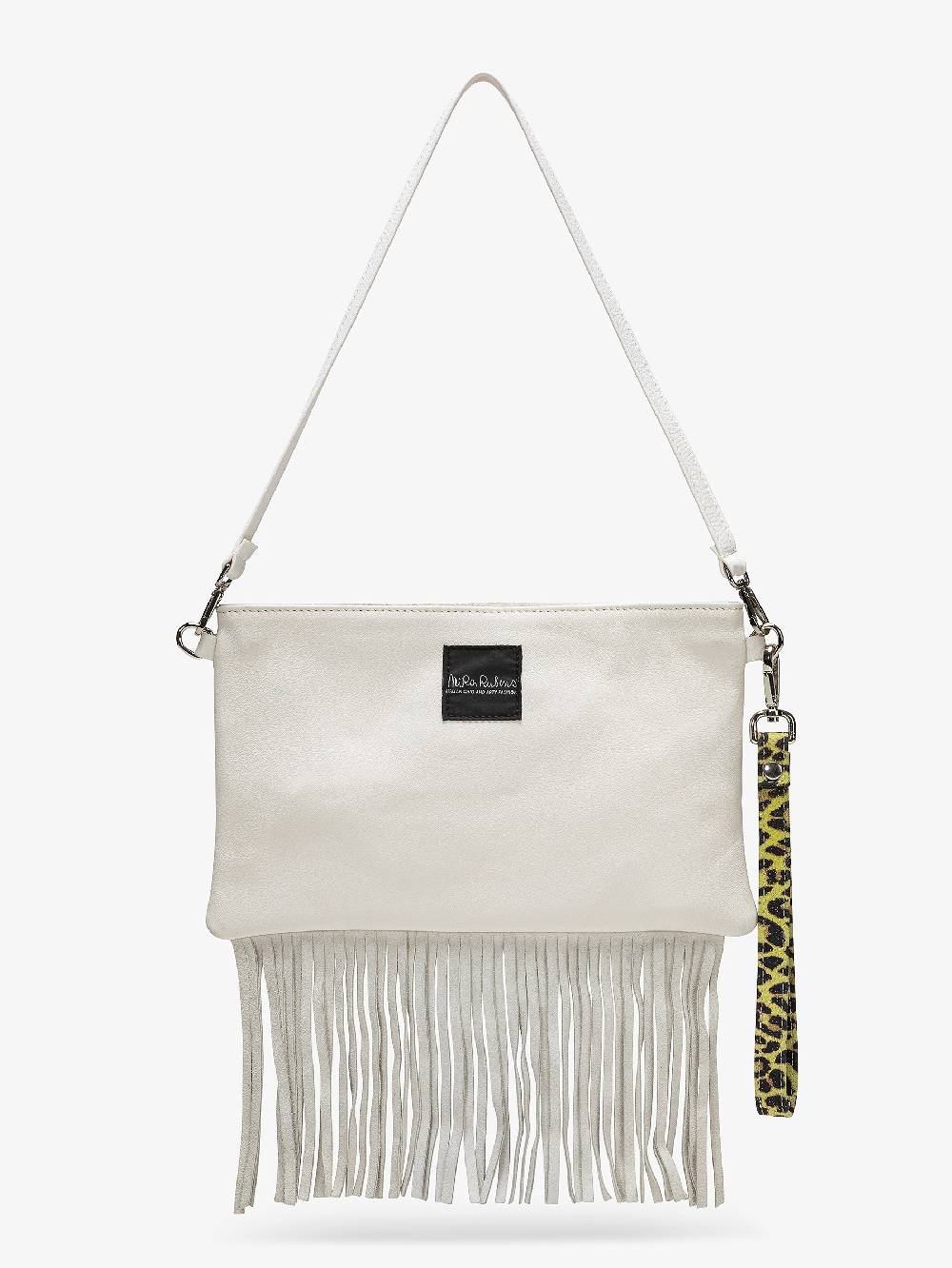 Nira Rubens Minibag Frange - Python Saldi Di Fabbrica
