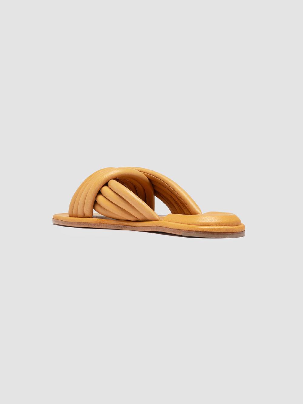 Officine Creative CYBILLE 004 Sandali in Pelle Gialla Presa