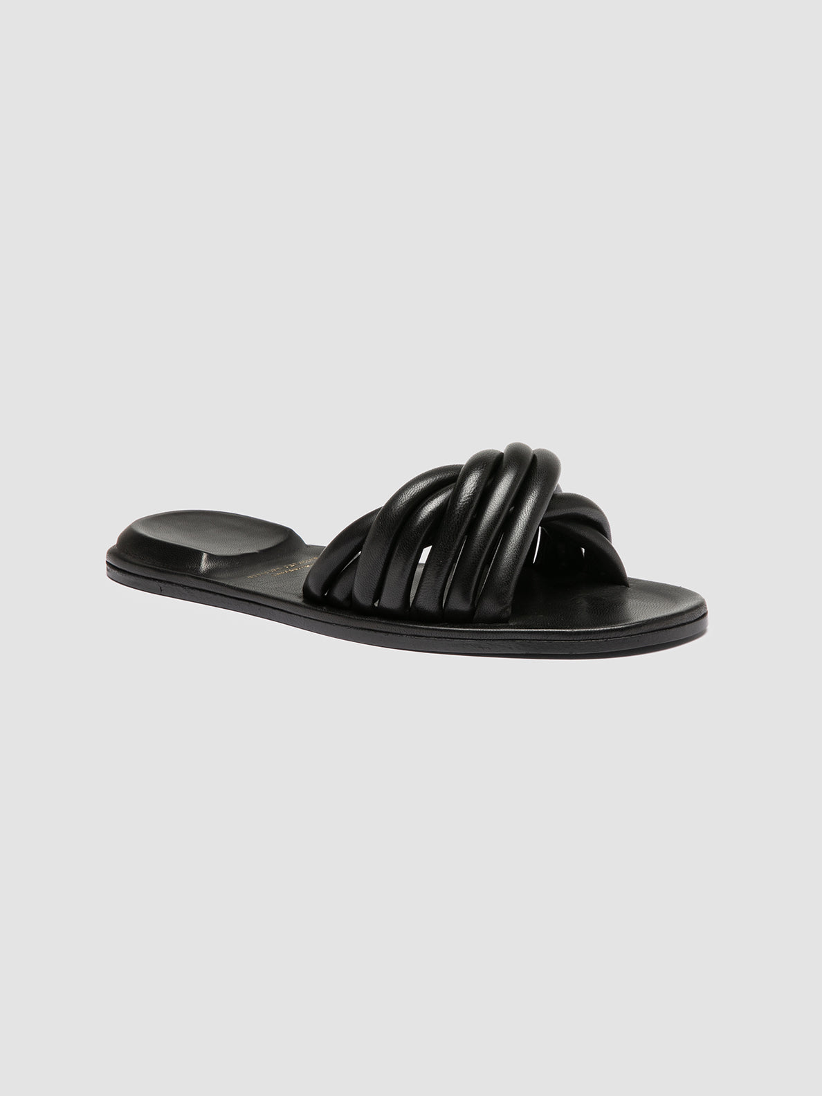 Officine Creative CYBILLE 006 Sandali in Pelle Nera Saldi
