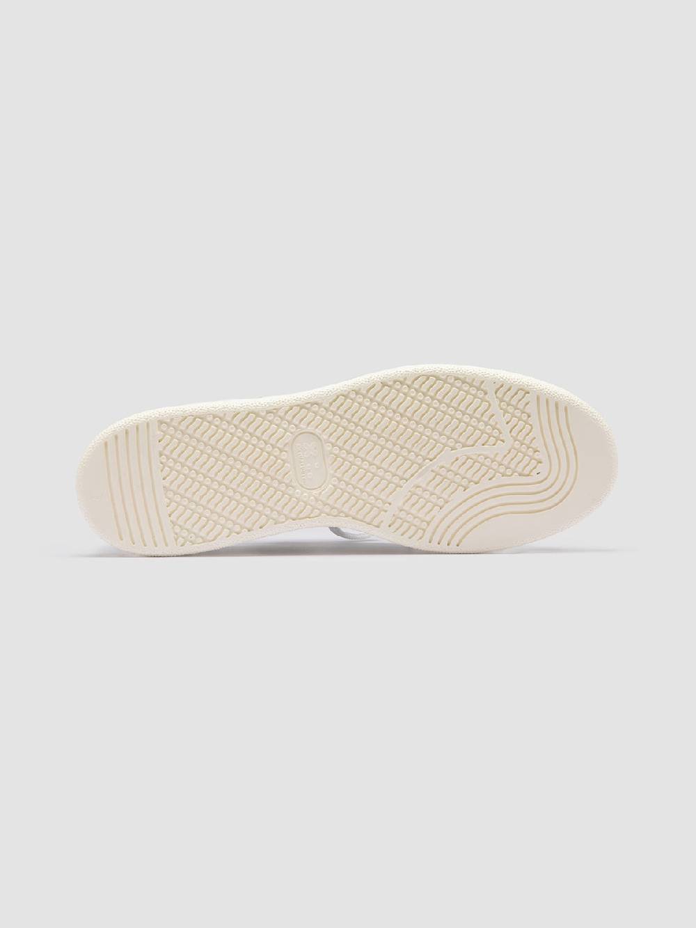 Officine Creative MOWER 008 Sneakers Basse in Pelle e Camoscio Bianca Affare Del Giorno