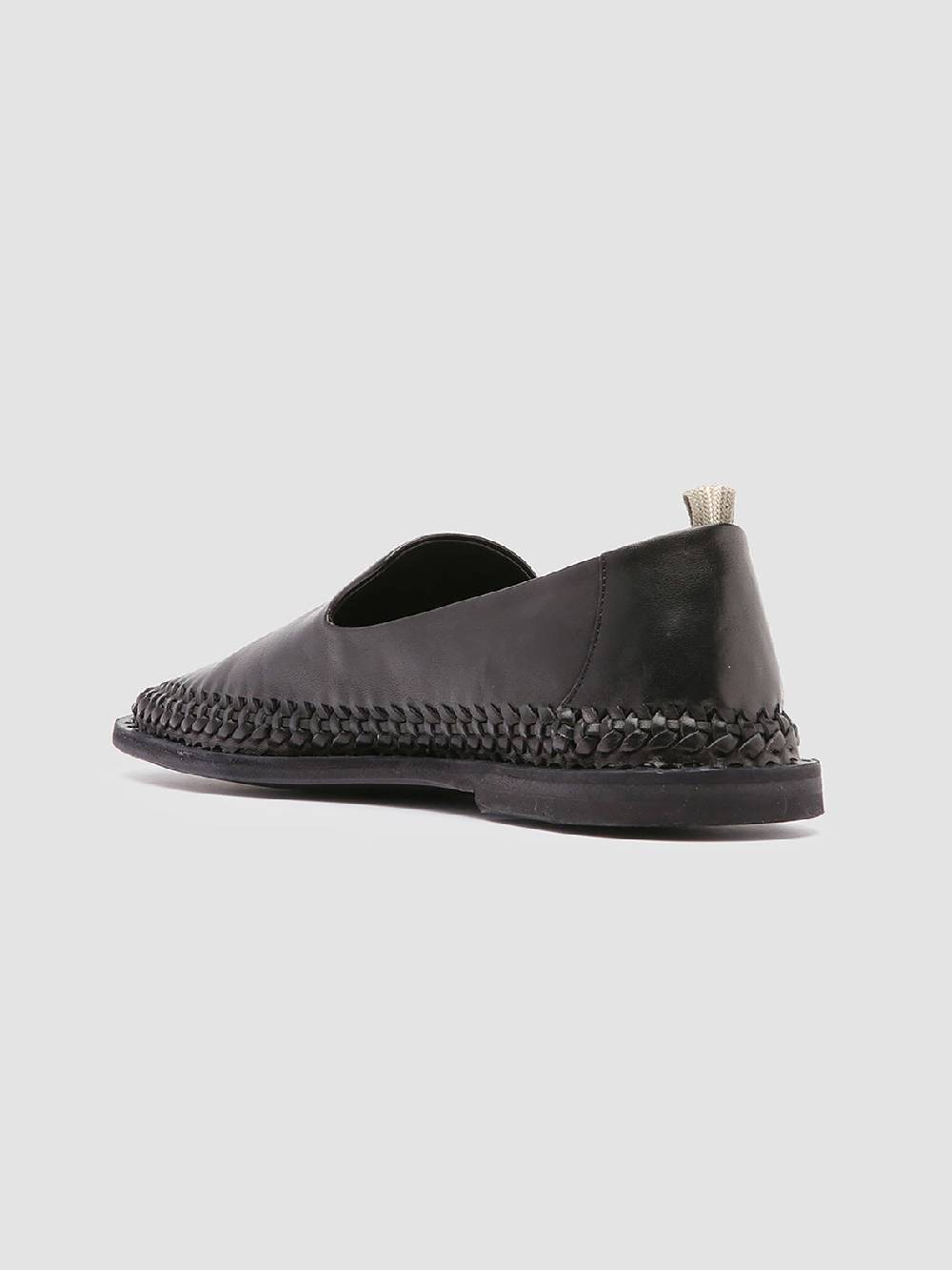 Officine Creative MILES 002 Mocassini in Nappa Nera Negozio