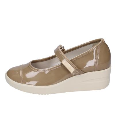 scarpe donna AGILE by RUCOLINE ballerine beige vernice 242 A ULTRA BE599 Offerta