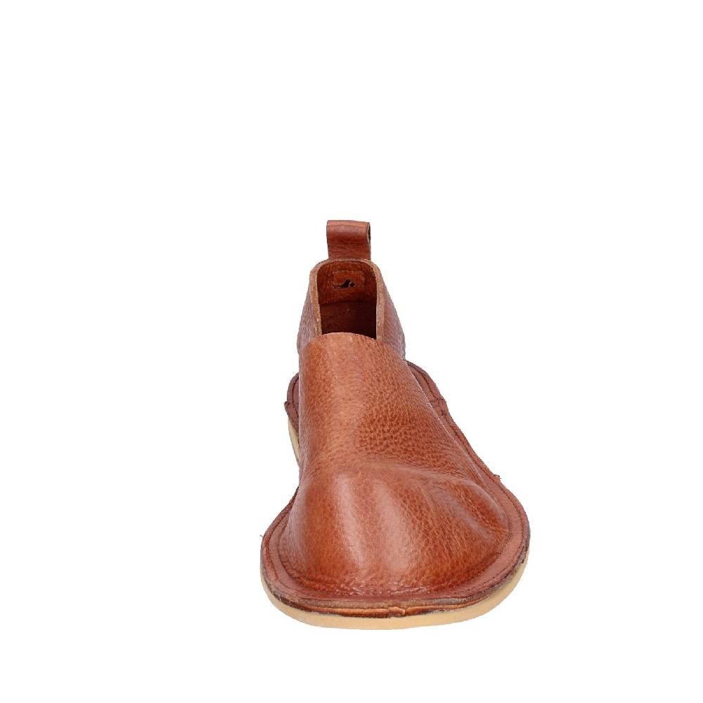 scarpe donna MOMA mocassini marrone pelle VINTAGE SLIP ON EX464 Qualità Garantita