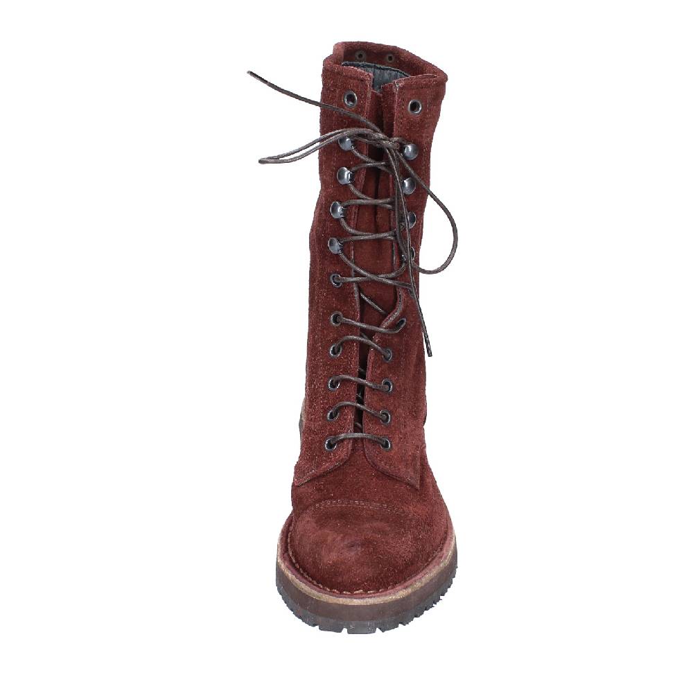 scarpe donna MOMA stivaletti bordeaux camoscio 77301C VINTAGE EX520 Prezzo Ridotto