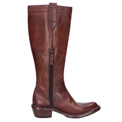 scarpe donna MOMA stivali marrone pelle 1DW308 VINTAGE BD929 Soddisfazione Garantita