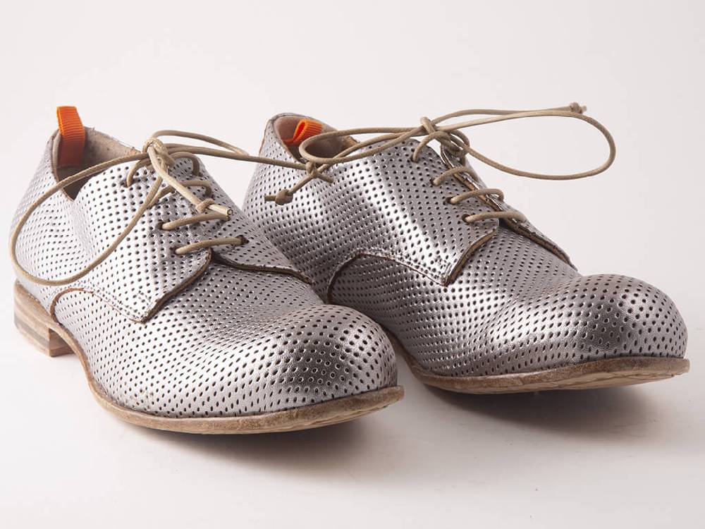 Openclosedshoes GRETTA35 LAMIER ACCIAIO In Saldo