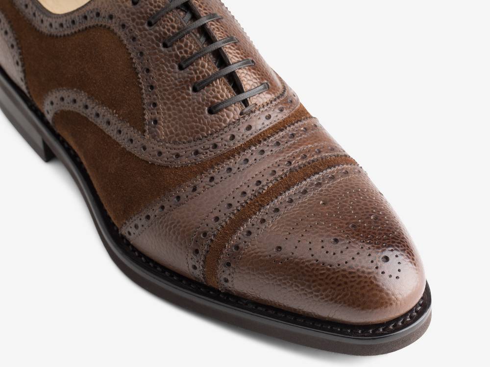 Paolo Sartori Art.626 Oxford in Camoscio Marrone In Vendita