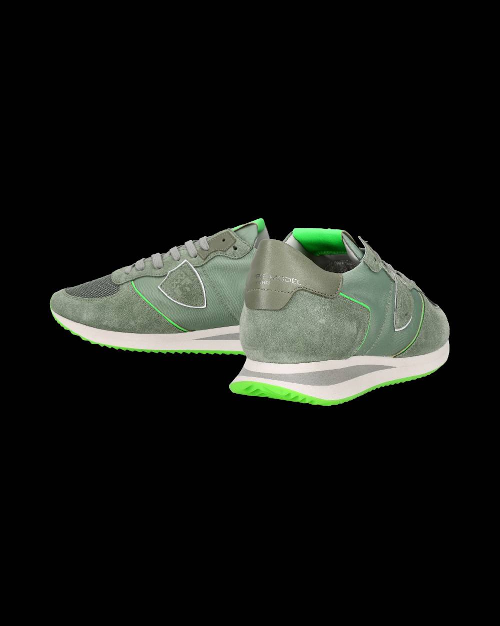 Philippe Model Sneaker bassa Trpx uomo - verde Pezzi Unici
