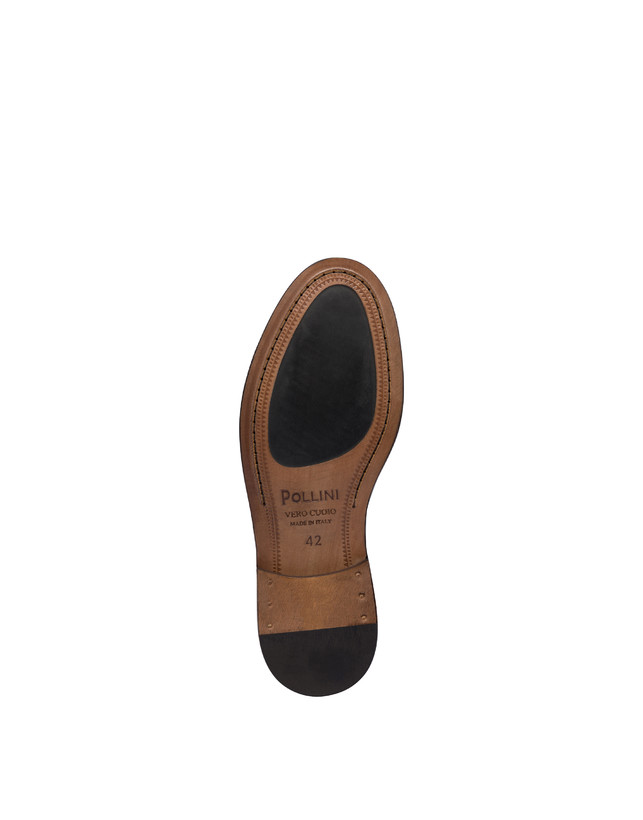 Pollini Monk Strap In Vitello 1920 Nero Consegna Veloce