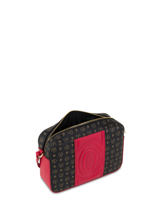 Pollini Borsa A Tracolla Heritage 70th Anniversary Nero/rosso Vendite Flash
