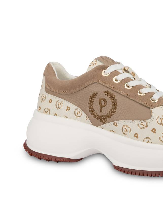 Pollini Sneakers Pong Heritage Avorio/avorio Fino Al -60%