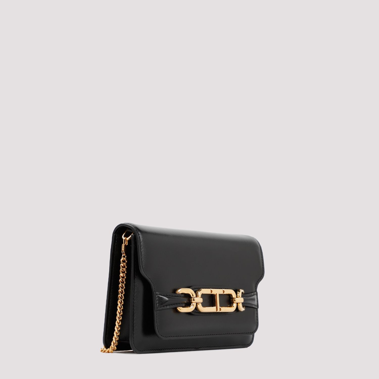 TOM FORD  Borsa a Mano Tom Ford Whitney in Pelle di Vitello Nera Saldi Di Fabbrica