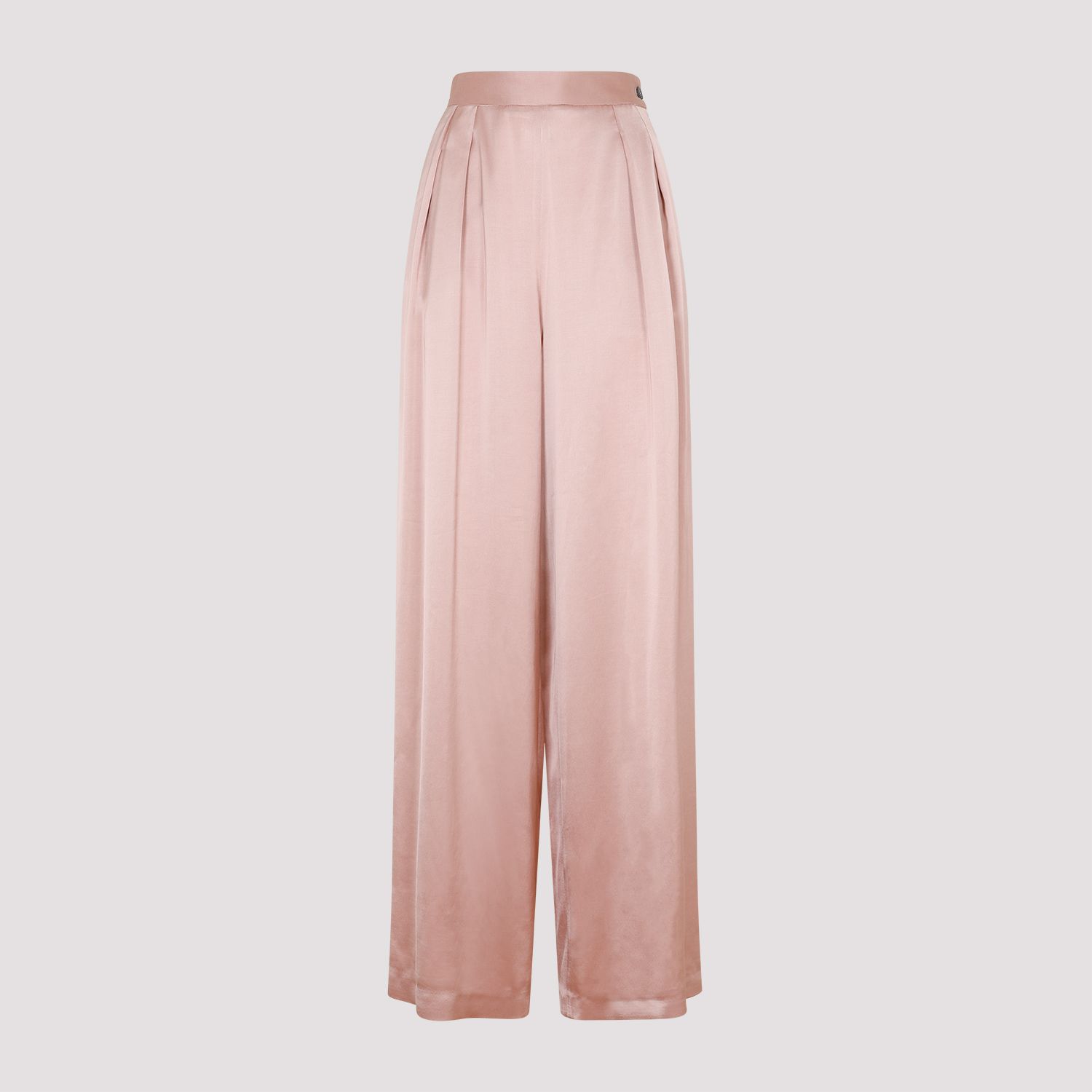 FABIANA FILIPPI  Pantaloni Eleganti Alti in Misto Lana Rosa & Viola Fabiana Filippi Italy