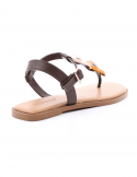 I NUOVO Sandalo basso donna infradito I NUOVO 981006 PRALINE Offerta