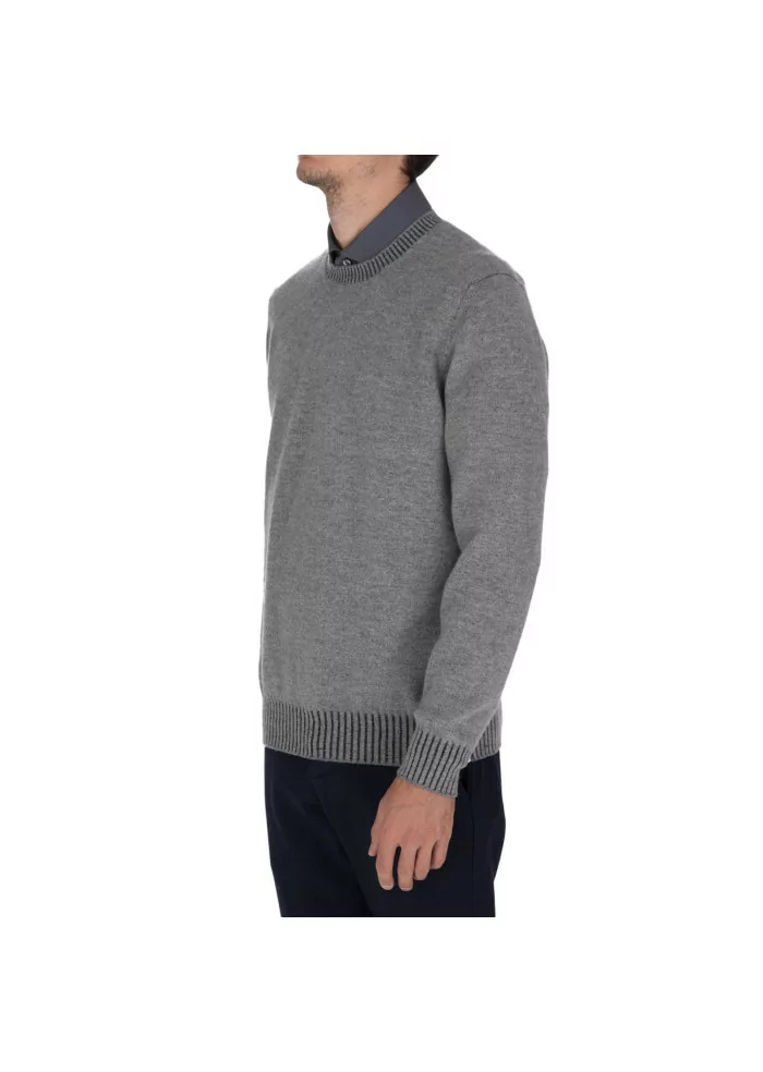 JURTA | MAGLIONE GOVA MERINO GRIGIO Economico