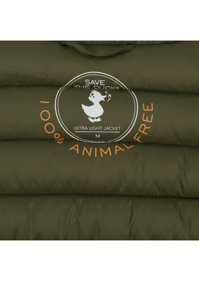 SAVE THE DUCK | PIUMINO GIGA01 DONALD VERDE Outlet