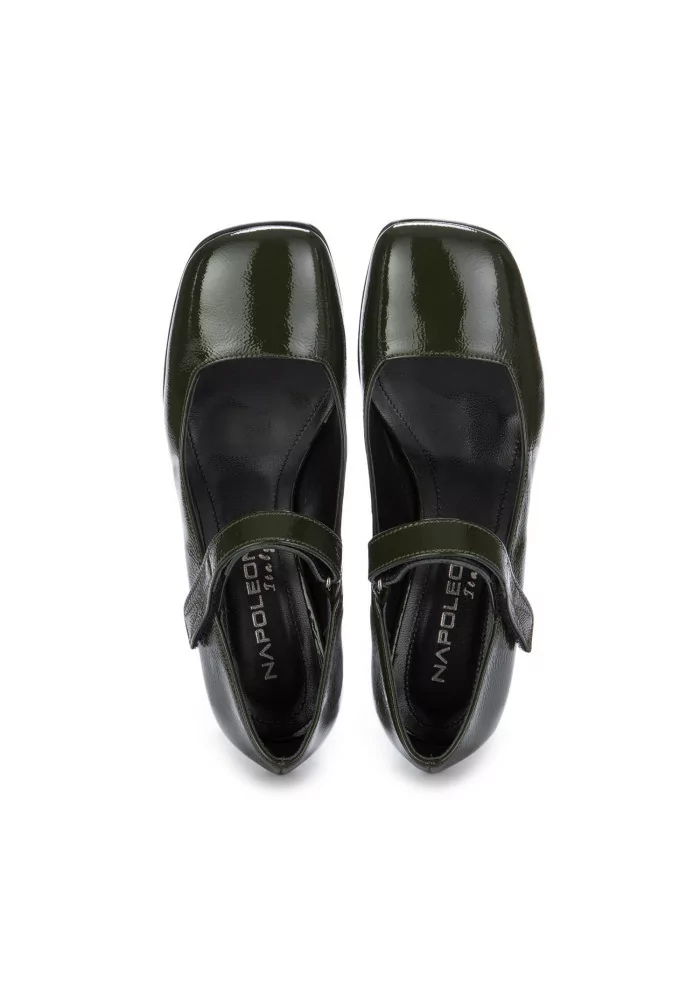 NAPOLEONI | SCARPE TACCO NAPLAK VERDE BOTTIGLIA Spedizione Gratuita