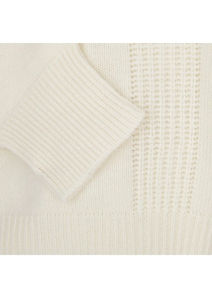 CASHMERE ISLAND | MAGLIONE PITIGLIANO BIANCO POLARE Italy