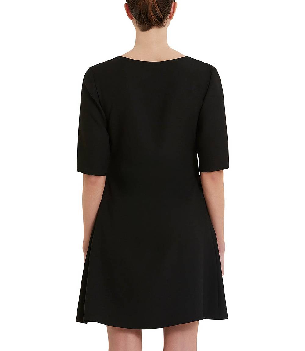 Loriblu Abito in cady corto nero Hotsell