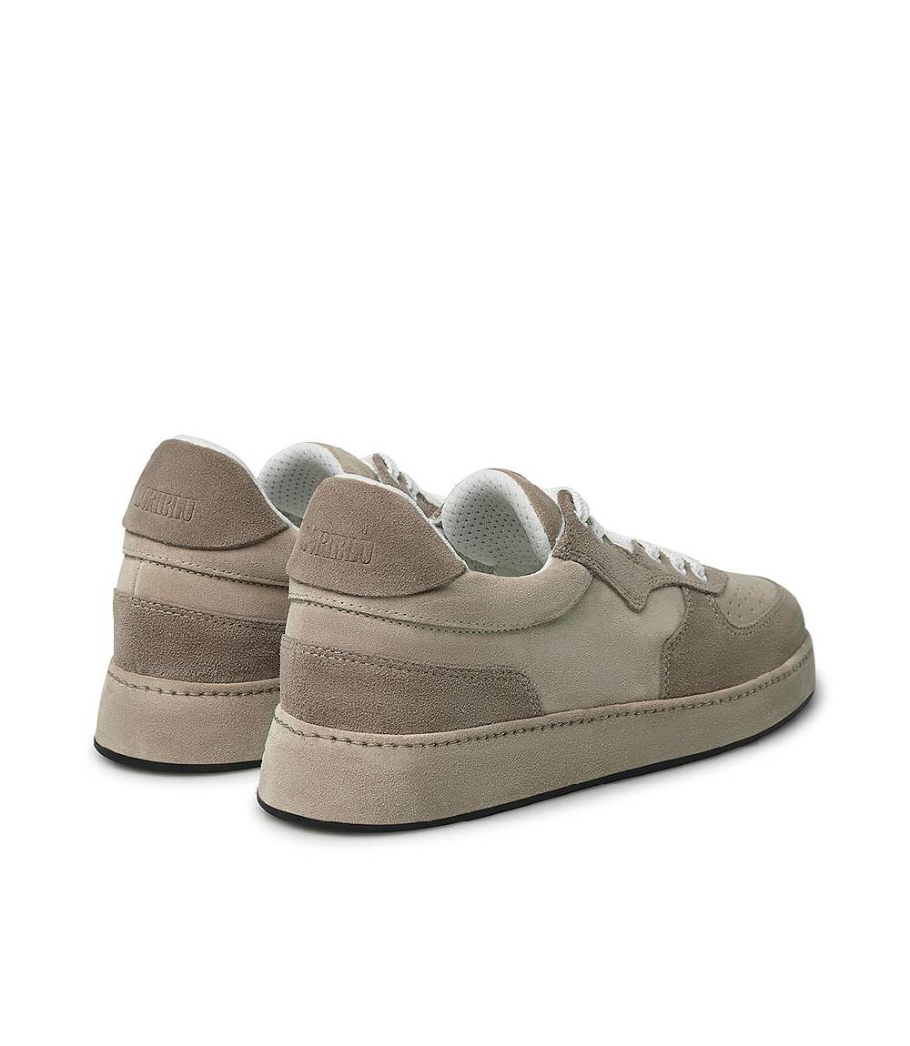 Loriblu Sneakers in velour corda e beige Moda