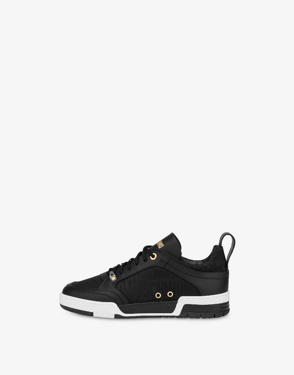 Love Moschino Sneakers in nylon Allover Logo Presa