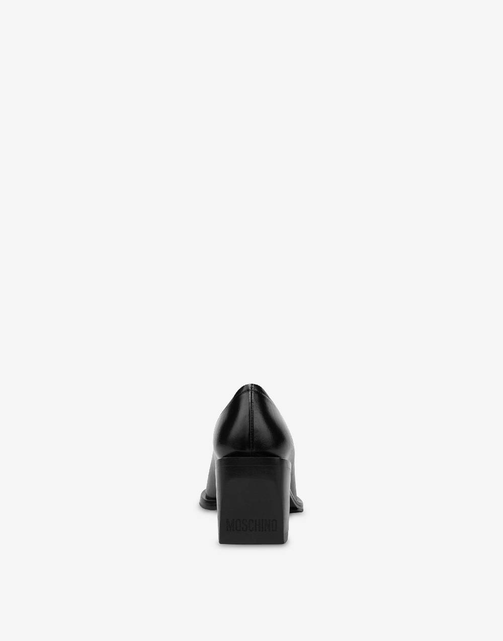 Love Moschino Shootie Cuban Heel Vendita Economica