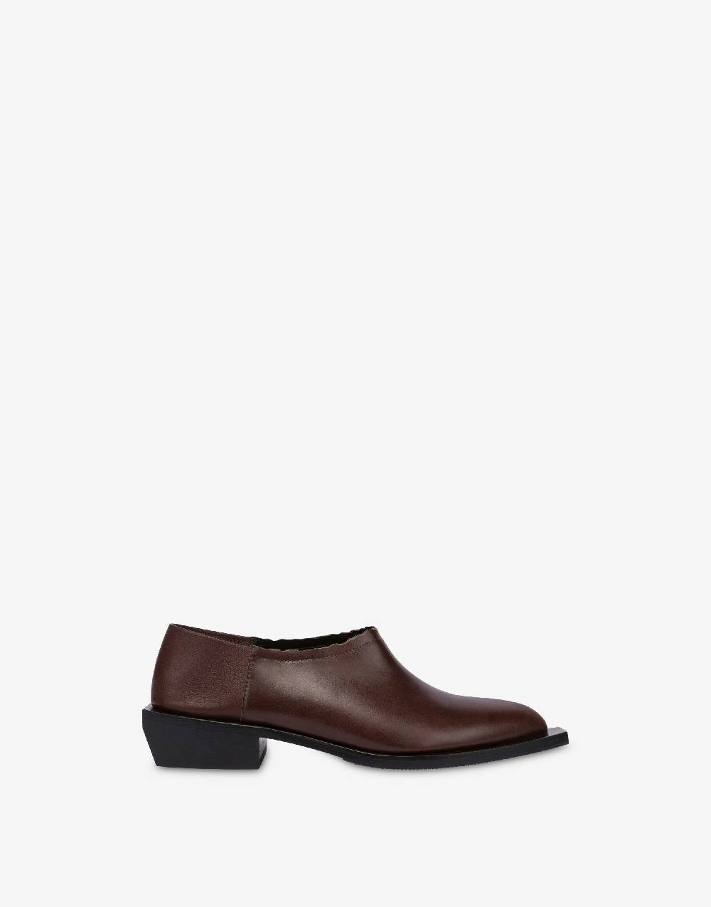 Love Moschino Shootie Cuban Heel Saldi Di Fabbrica