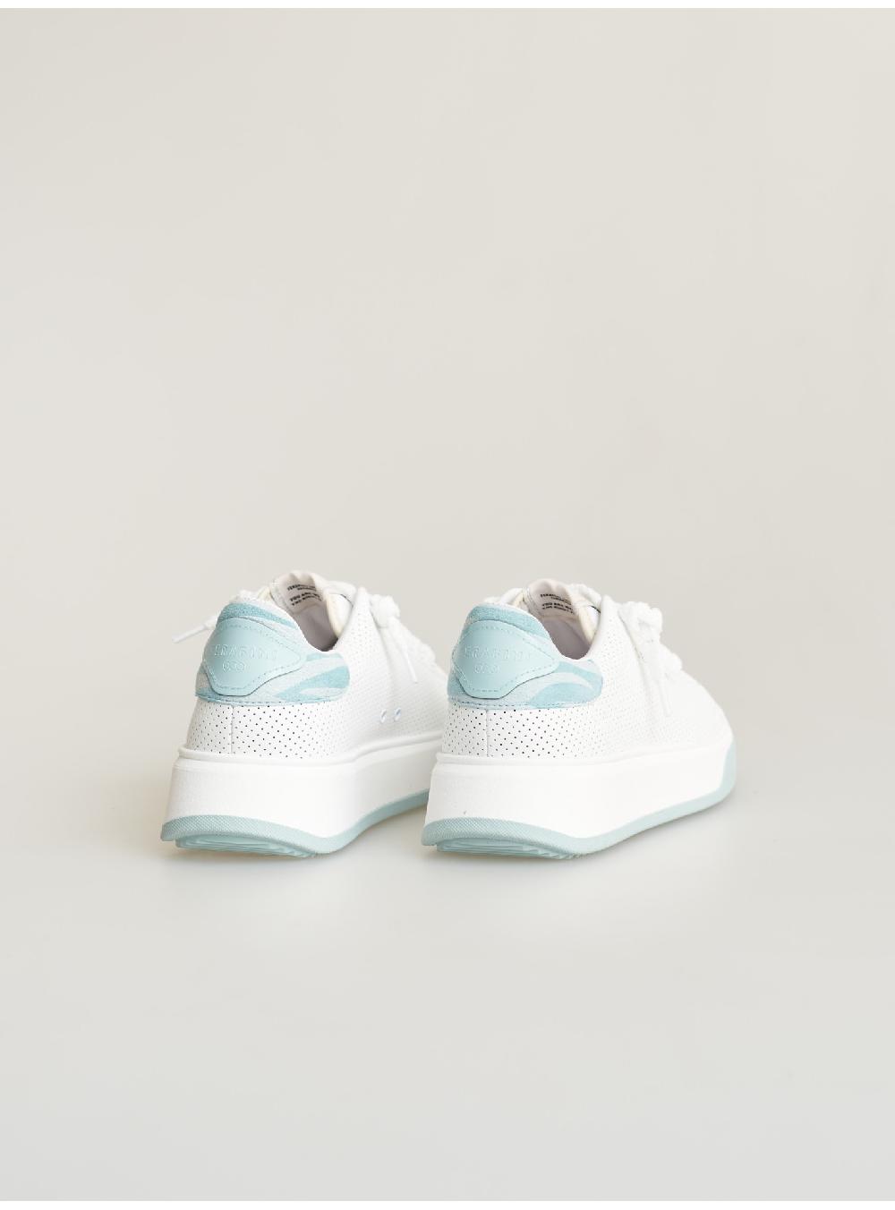 Serafini sneakers donna in pelle pelle laminata pelle perforata Serafini Shop Moda