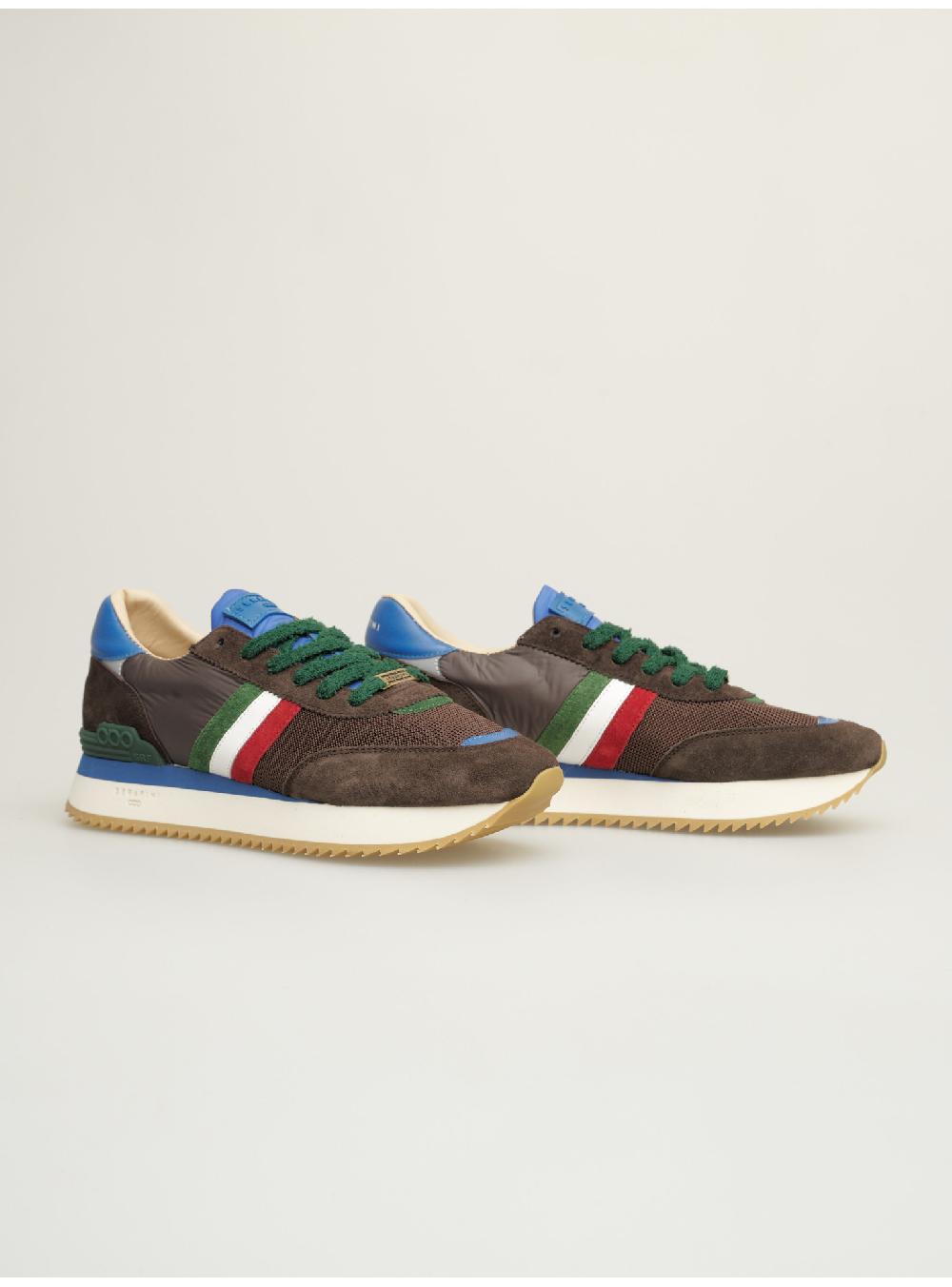 Serafini sneakers uomo in pelle nylon scamosciato tessuto Serafini Shop Negozi Online