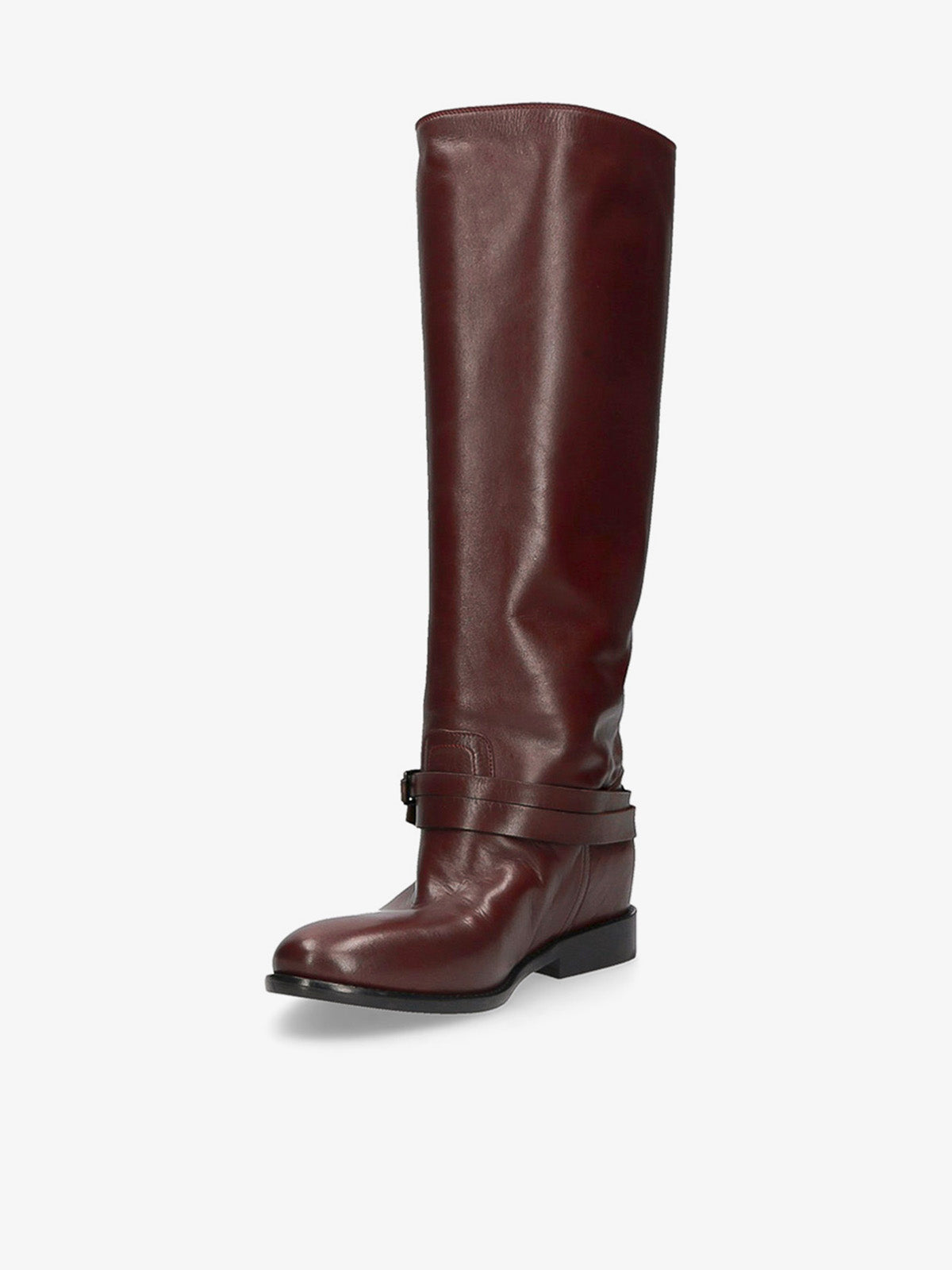 Strategia REINS STIVALE TEXANO IN PELLE BORDEAUX Saldi Di Fabbrica