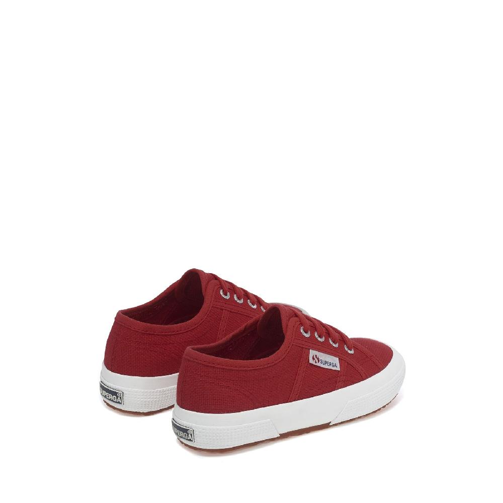 Superga 2750-JCOT CLASSICRED-WHITE Consegna Veloce