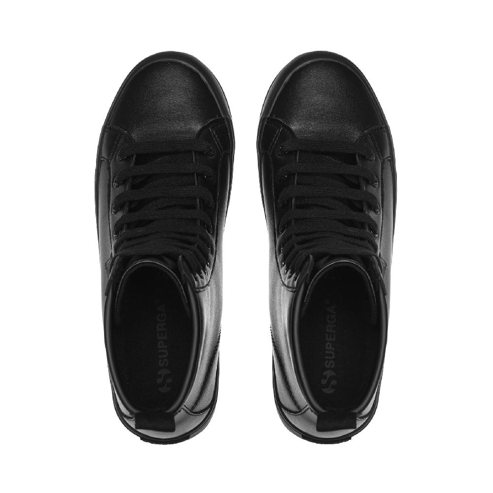 Superga 2643 ALPINA VEGAN MATERIALTOTAL BLACK Vendita