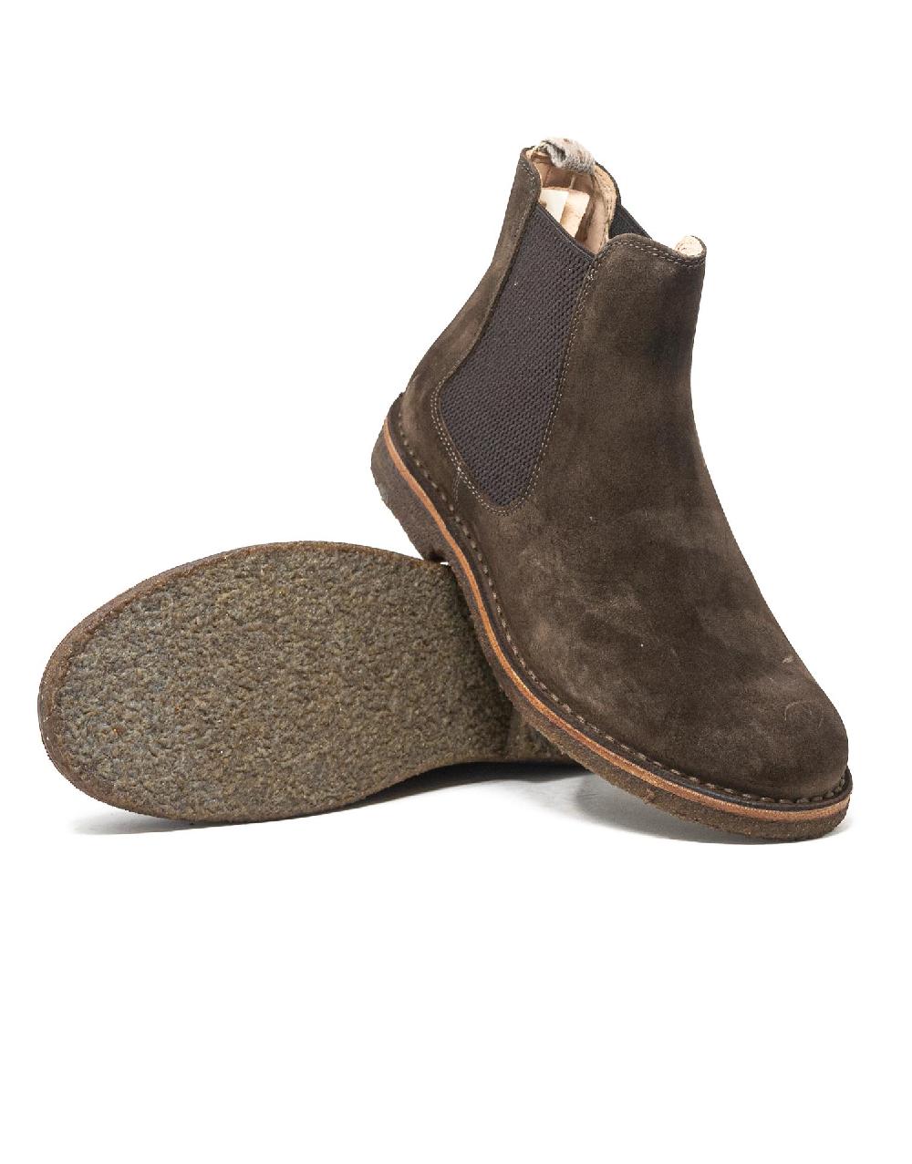 Wally Walker Astorflex – stivale chelsea scamosciato Bitflex Dark Chestnut