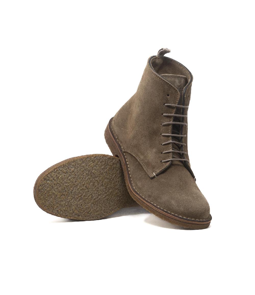 Wally Walker Astorflex – stivale uomo scamosciato Bootflex taupe Nuovo