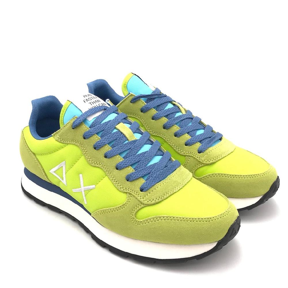 Zulian Calzature Sneakers Tom solid lime Offerta