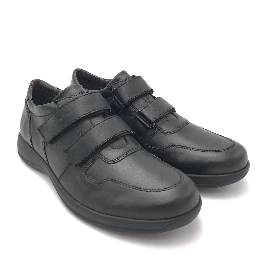 Zulian Calzature Scarpa strappo Season in nappa nera Negozi Online