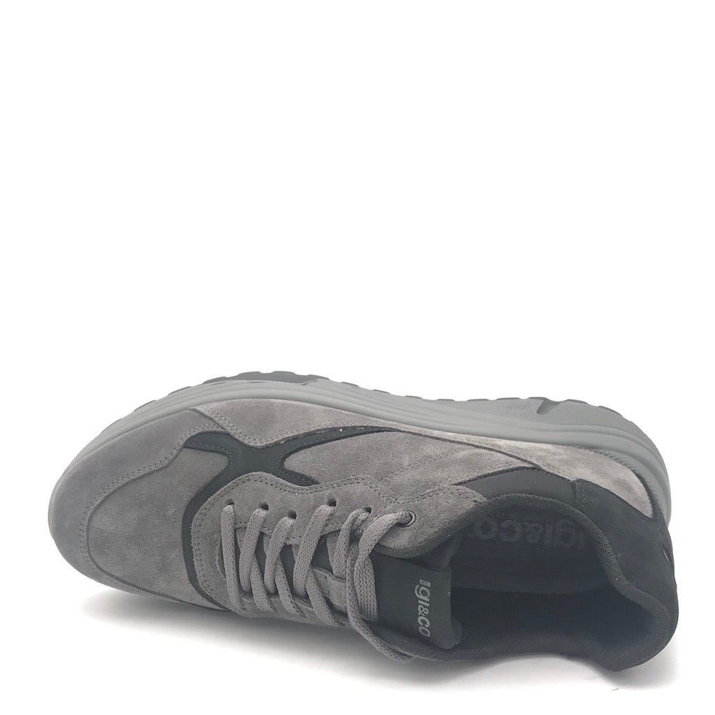 Zulian Calzature Sneakers Seth antracite Outlet