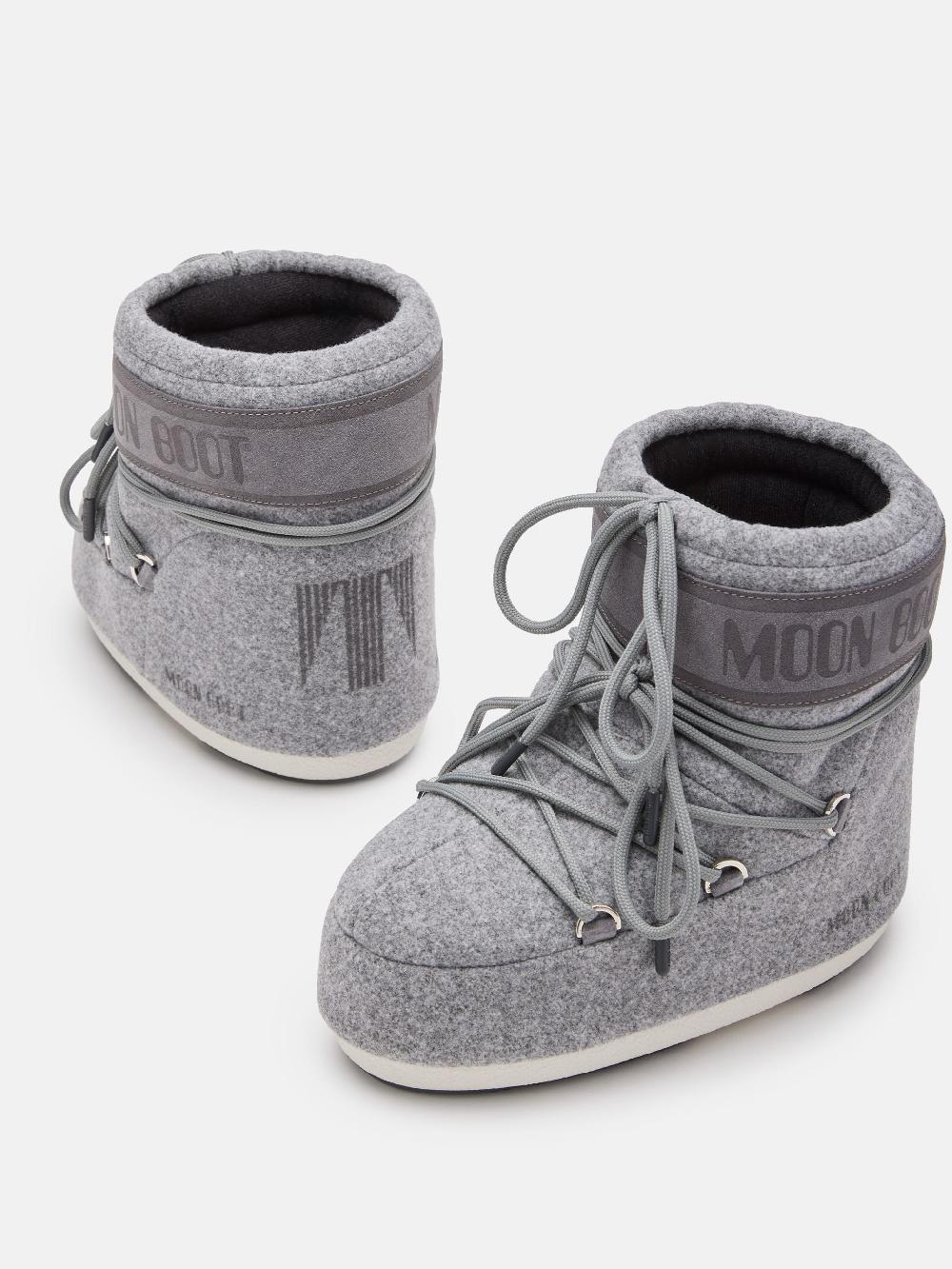 Moon Boot ICON LOW FELT GRIGIO Economico