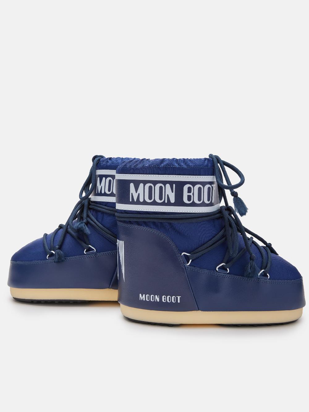 Moon Boot ICON LOW NYLON BLU Italia