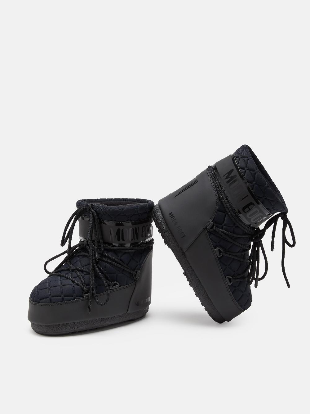 Moon Boot ICON LOW QUILT NERO Prezzo Ridotto