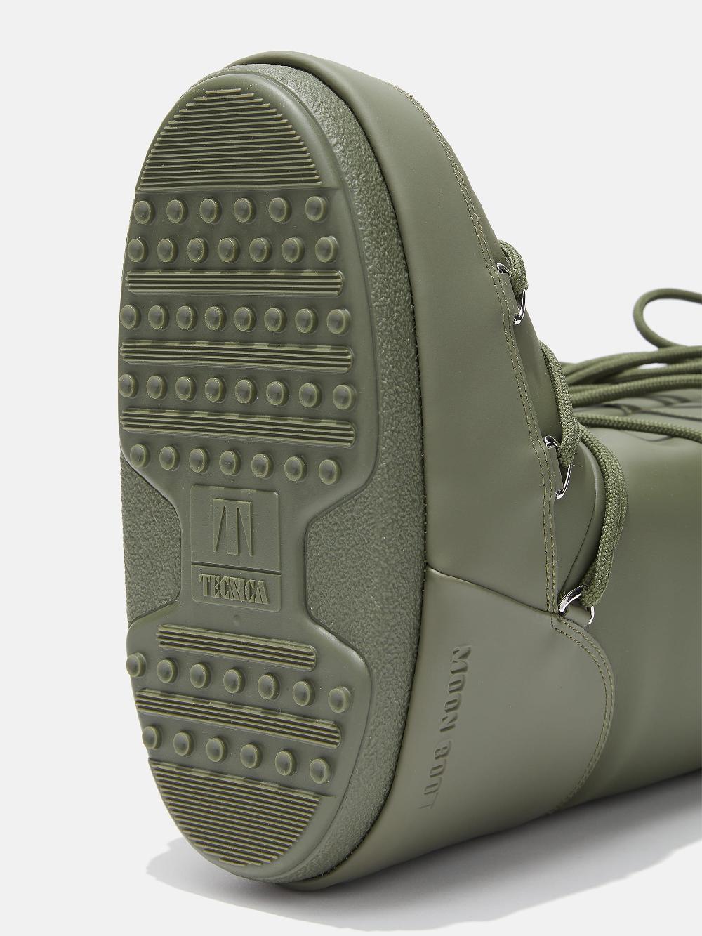 Moon Boot ICON RUBBER KAKI Economico