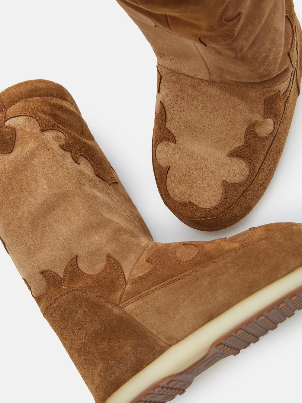 Moon Boot MB ICON SUEDE EMBROIDERY Affare Del Giorno