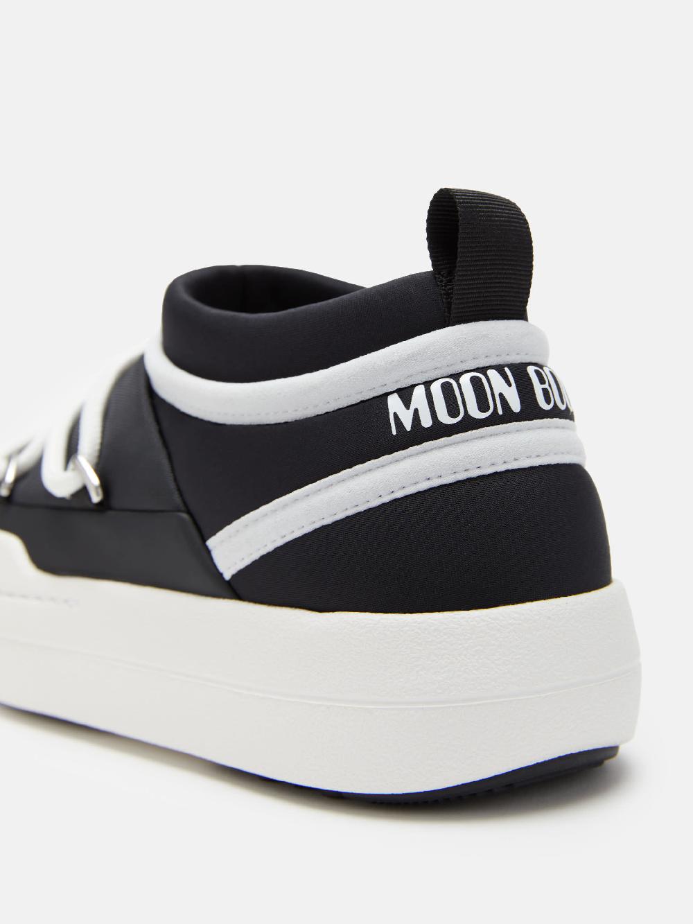 Moon Boot JUNIOR PARK SNEAKER ICON NERO Italy