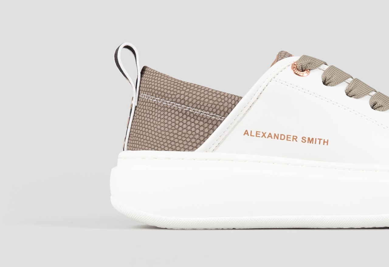 Alexander Smith ECO-WEMBLEY WOMAN WHITE GREEN Qualità Garantita